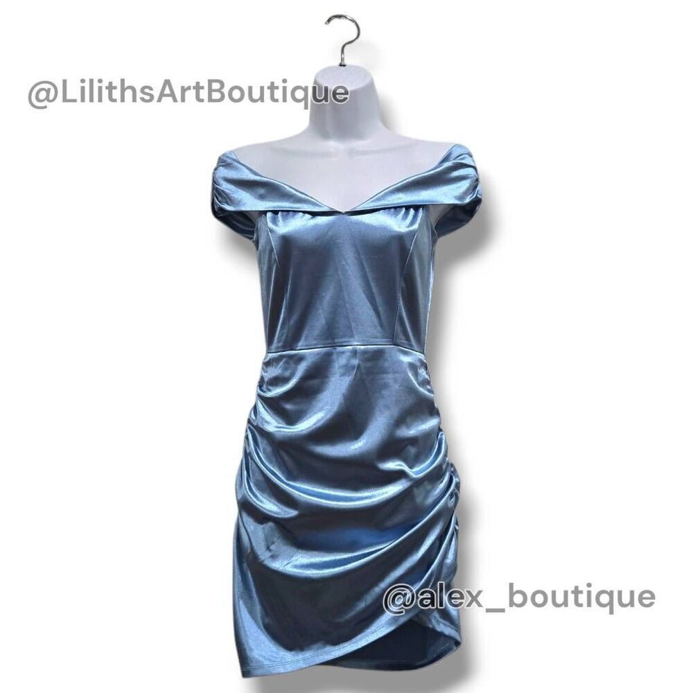 Windsor Princess Stain Bodycon Dress(C029)-Size M for Women - Picture 3 of 13